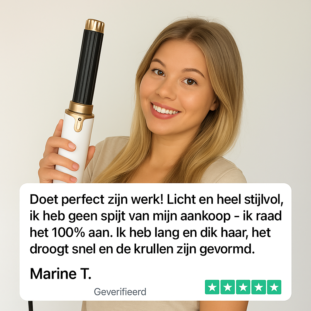 Vely™ Airbrush Multi Styler 5-in-1 | Voor Zijdezacht & Vol Haar