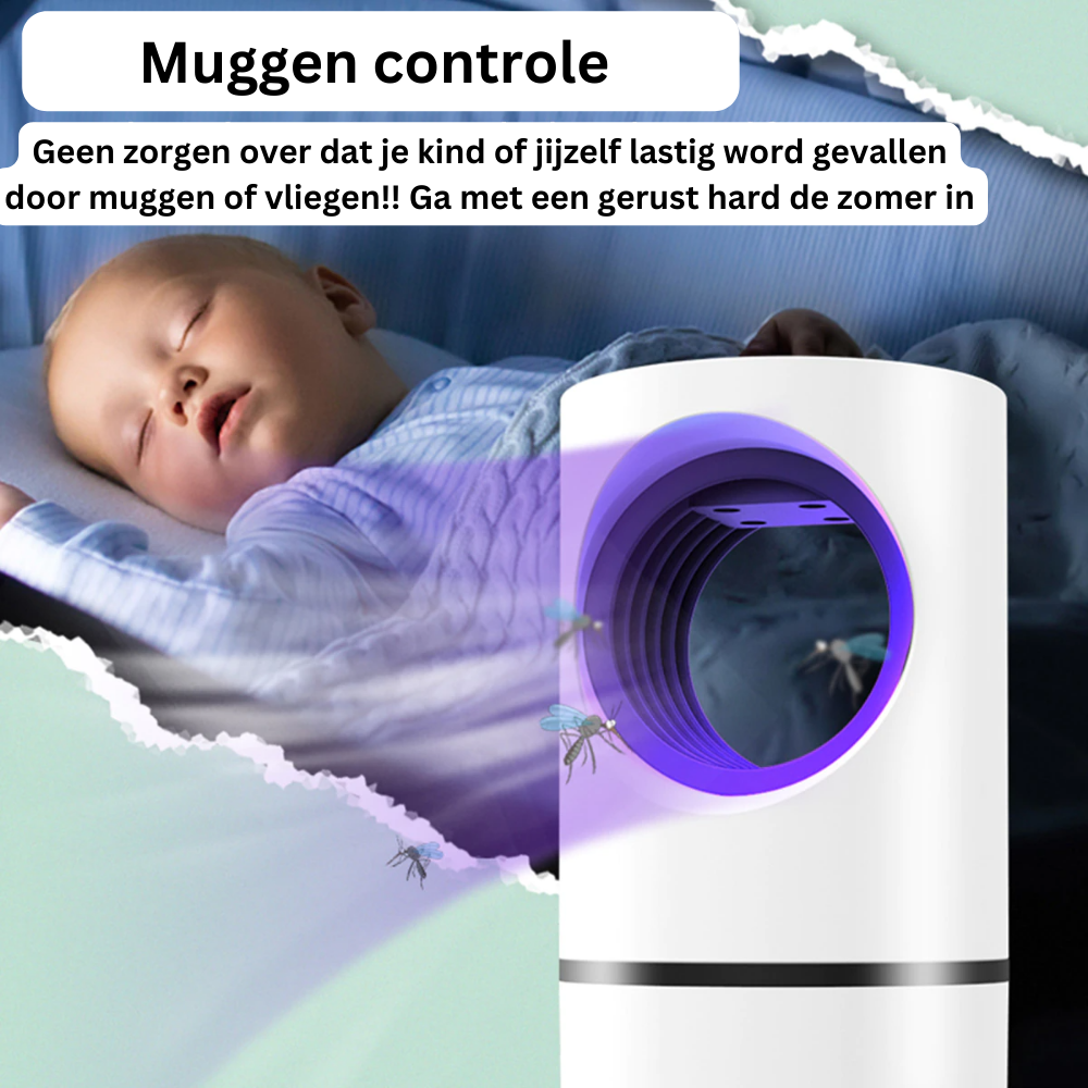 2 voor de prijs van 1! Mosquito Killer Lamp™ - Een eenvoudige oplossing voor het vangen van muggen en vliegen.