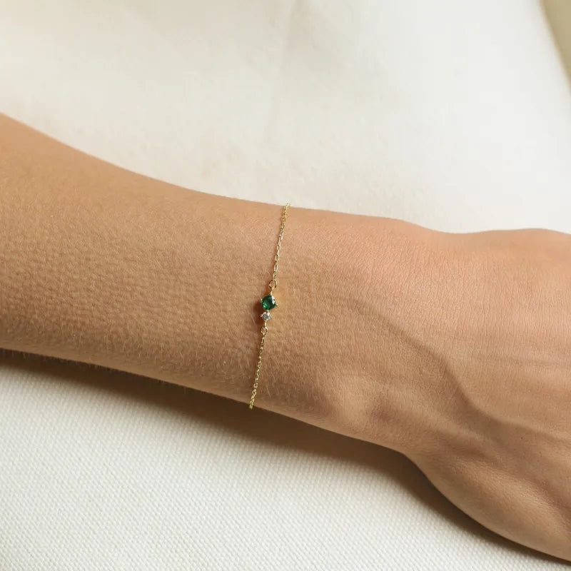 Birthstone Armband - Houd je geliefden altijd dichtbij